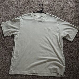 COACH Men's Off-White Short Sleeve Tee